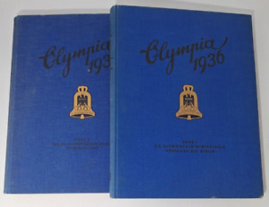 Sammelalbum Olympia 1936 Band 1 + 2 - Komplett - Guter Zustand