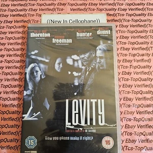 Levity DVD Billy Bob Thornton Morgan Freeman Original UK Release New Sealed R2 - Imagen 1 de 1