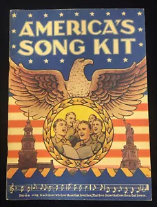 Vintage America's Song Kit 1941 Classics Songbook Treasure Chest Publications - Picture 1 of 6