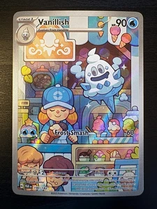 Pokemon - Vanillish Illustration Rare - 190/182 - Paradox Rift - NM Raw - IR - Bild 1 von 3