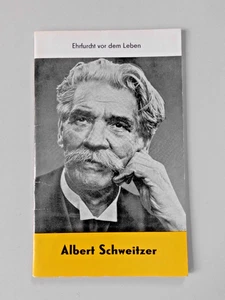 Albert Schweitzer Ehrfucht vor dem Leben Reihe Christ in der Welt Heft 3 - Foto 1 di 2