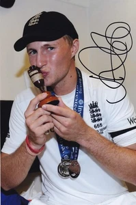 Cricket - Joe Root - Hand Signed 12x8 Inch Photograph - England - COA - Picture 1 of 1