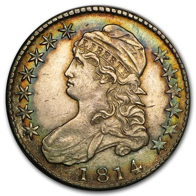 1814 Bust Half Dollar AU - Image 1 of 2
