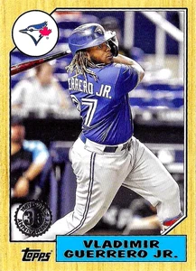 Vladimir Guerrero Jr. #T87-80 2022 - 1987 Topps Baseball 35th Anniversary - Bild 1 von 3