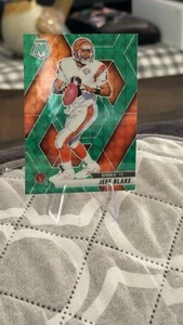 2025 Mosaic Football Green Mosaik Prizm #127 Jeff Blake - Bild 1 von 2