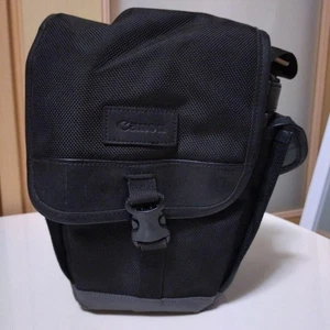 Estuche de nailon para cámara Canon negro duradero bolsa de escopeta de plástico - Imagen 1 de 1