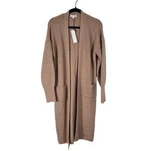 Newbury Kustom Strickjacke Staubtuch Damen S camel vorne offen klassisch gemütlich Freizeit - Bild 1 von 8