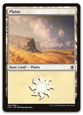 Plains (250) #250 (NM) Khans of Tarkir KTK Magic MTG - Image 1 of 2