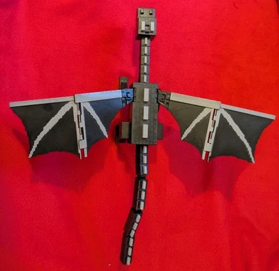Minecraft Ultimate Ender Dragon Smoke Lights Sound Plastic Action Figure Toy - Image 1 of 4