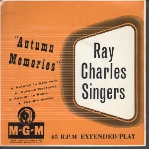 Ray Charles Singers Autumn Memories 7" vinyl UK Mgm ep in pic sleeve MGMEP537 - Image 1 of 3