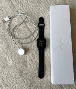 Apple Watch Series 6 - 44mm GPS + Cellular  - Stainless Steel Black - Picture 1 of 6