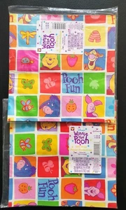 Vintage Disney Winnie the Pooh Gift Wrap Paper 2 Sets (4 Sheets) Hallmark New - Picture 1 of 4