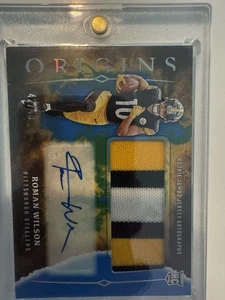 2024 Panini Origins - Rookie Jumbo Jersey Auto Roman Wilson (AU, MEM, RC) #/49 - Picture 1 of 2