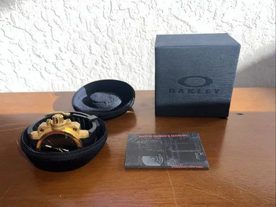Oakley Gearbox Gold w/ Black Dial Watch (read the description) - Image 1 of 4