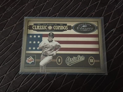 (/400) Бейсбольная карточка Cal Ripken Jr. & George Brett 2005 DONRUSS CLASSICS  - Изображение 1 из 3