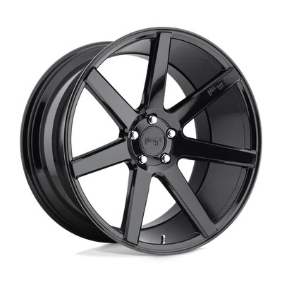 Rueda 20x9 Nicho M168 VERONA NEGRO BRILLANTE 5x112 (38mm) Foto 1 de 4