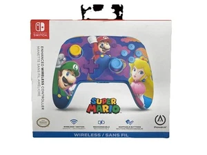 PowerA Rechargeable Wireless Controller for Nintendo Switch Color Splash Heroes - Picture 1 of 1