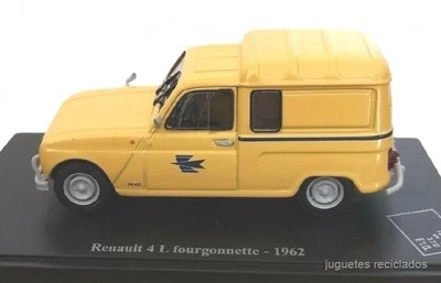 Renault 4L 1962 furgone La Poste La Posta Svizzera 1:43 Auto Atlas - Immagine 1 di 2