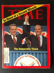 Time Magazine July 24 1972 The Democratic Ticket - Picture 1 of 2