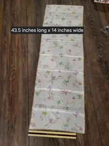 Vintage Vera Neumann Scarf/Table Runner Butterflies - Picture 1 of 7