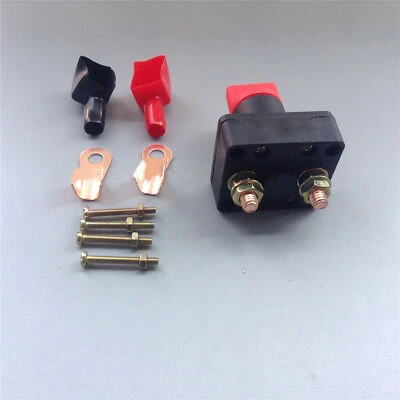 Anti-Leakage Battery Master Power Switch Terminal 100A 12V-220V für RC Bait Boat - Bild 1 von 4