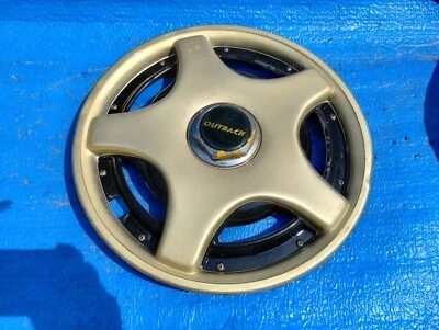 Subaru Impreza Outback Legacy 1994-1997 tapacubos cubierta de rueda giratoria en equipo original Foto 1 de 4