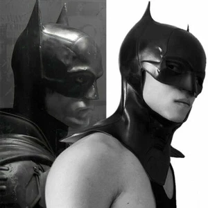 Batman Maske Kostüm Erwachsene Fancy Dress Thema cosplay latex halloween party # - Bild 1 von 9