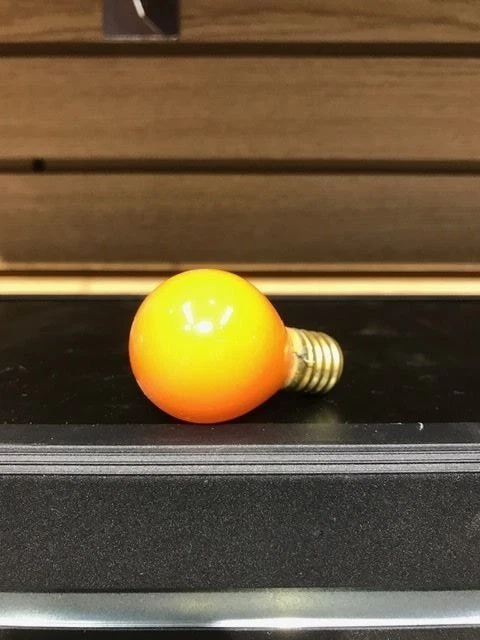 10S11 CERAMIC ORANGE 10W S11 E17/INTERMEDIATE BASE NEW OLD STOCK 130V ///USA\ - Image 1 of 1