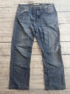 Buckle BKE Tyler Straight Jeans Mens Size 34R Blue Denim Medium Wash 34x31 - Picture 1 of 10