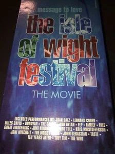 The Isle of Wight Festival - Message to Love Sony Music Videos VHS Hi-Fi Stereo - Picture 1 of 3