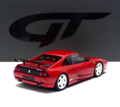Ferrari F355 Challenger Model Year 1995 Red / Silver Wheels 1:18 GT474 GT-SPIRIT - Image 1 of 4