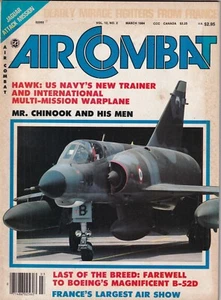 Air Combat Mag Hawk New Trainer & Warplane March 1984 092319nonr - Picture 1 of 1