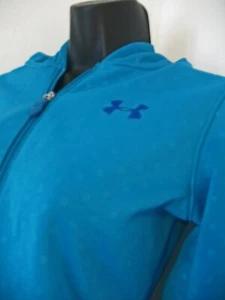 Under Armour Girl's BlueSweatshirt Hoodie size Youth Large, check measurements - Picture 1 of 9