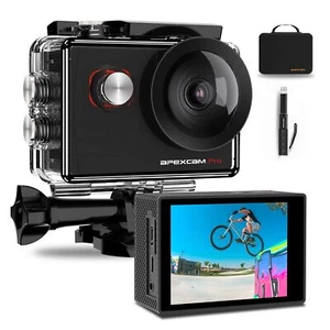 4K Caméra Sport WiFi Ultra HD 20MP Caméra d'action 2'LCD 40M Camera sous-Mari... - Photo 1/7