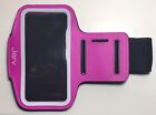 Jarv Pink Sport Running Armband Adjustable for iPhone 5/5s/6/6s Galaxy s3/s4/s5