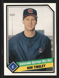 1989 CMC Colorado Springs Sky Sox #11 Ron Tingley Excellent - Picture 1 of 2