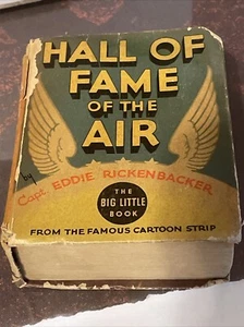 HALL OF FAME OF THE AIR #1159 GOOD Eddie Rickenbacker Big Little Books 1936 - Bild 1 von 10