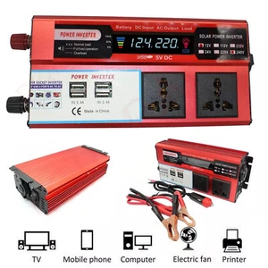 AU 2000W Power Inverter DC 12V to AC 1000W 240V Sine Wave Camping Caravan Boat - Picture 1 of 7