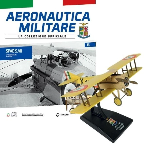 Aeronautica Militare modellino n° 18 SPAD S.VII - 91a Squadriglia - X Gruppo - Immagine 1 di 1