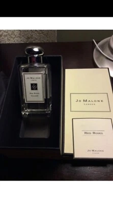 Jo Malone London Red Roses 3,4 oz - 100 ml EAU DE COLOGNE Spray NUEVO EN CAJA SELLADA Foto 1 de 3