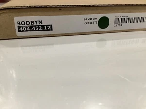 IKEA BODBYN DRAWER FRONT dark green WIDTH 24” HEIGHT 15” 24X15” - Picture 1 of 1