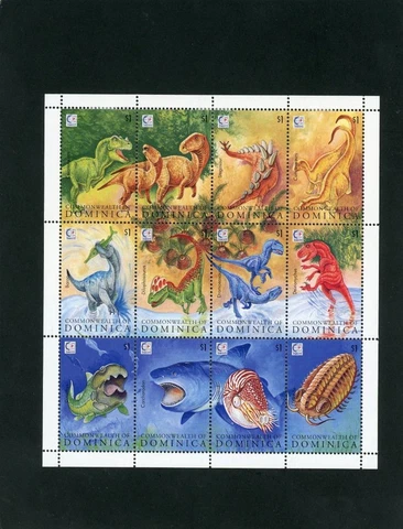 Dominica 1995 Animals Scott# 1803 Mint LH Cover