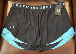 Under Armour Womens Running Shorts Sz 2XL Loose Fit Heatgear Polyester 1344552 - Picture 1 of 6