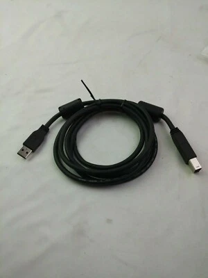 Monoprice USB Type-A to USB Type-B 2.0 Cable, Black, 3ft - Image 1 of 4