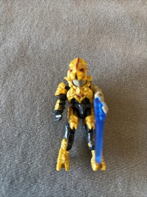 HALO MEGA BLOKS GOLD COVENANT ELITE ARBITER FIGURE CNG66 ATTACK GAUSSHOG - Image 1 of 3