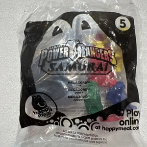 Giocattolo Happy Meal McDonalds Power Rangers Super Samurai Megazord 2011 #5 NUOVO - Foto 1 di 2
