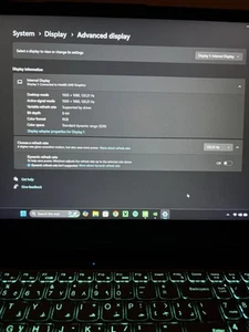 Lenovo IdeaPad gaming 3 - i7 - RTX3050ti - 32 Go RAM - EXCELLENT ÉTAT - Photo 1/11