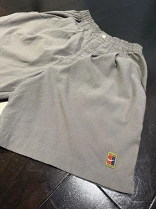 Pantaloncini Nike Challenge Court vintage taglia small tennis grigio logo Heritage anni 90 - Foto 1 di 8