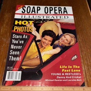 OCTOBER 1992 SOAP OPERA ILLUSTRATED VOL 1 #1, MICHAEL DAMIAN & LAURALEE BELL - Imagen 1 de 6