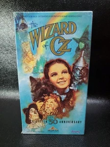 The Wizard of Oz VHS 50th Anniversary Edition - DOWNY PROMO, Not For Sale - Picture 1 of 9